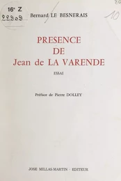 Présence de Jean de La Varende