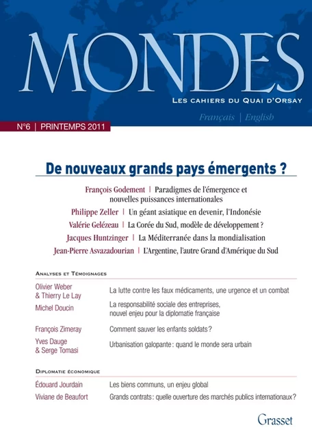 Mondes n°6 -  Collectif - Grasset