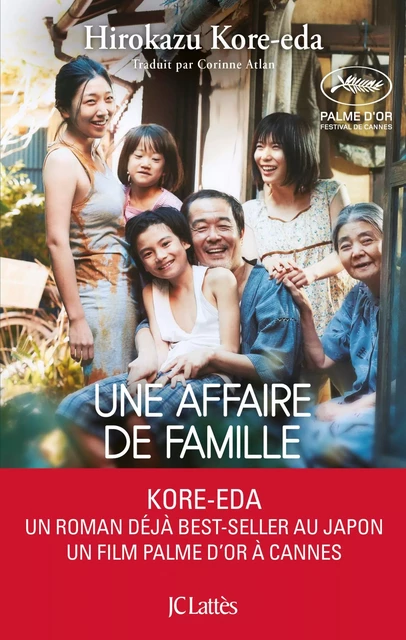 Une affaire de famille - Hirokazu Kore-eda - JC Lattès