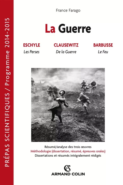 La guerre - France Farago, Christine Lamotte - Armand Colin