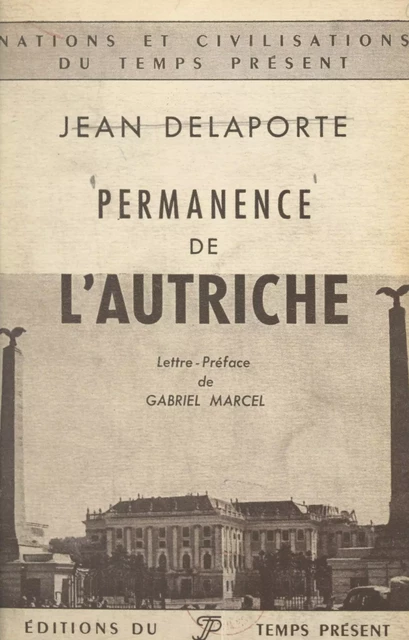 Permanence de l'Autriche - Jean Delaporte - FeniXX réédition numérique