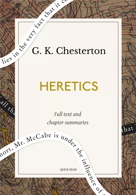 Heretics: A Quick Read edition - Quick Read, G. K. Chesterton - Quick Read