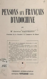 Pensons aux Français d'Indochine