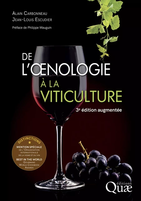 De l'œnologie à la viticulture - Alain Carbonneau, Jean-Louis Escudier - Quae