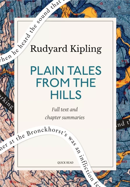 Plain Tales from the Hills: A Quick Read edition - Quick Read, Rudyard Kipling - Quick Read