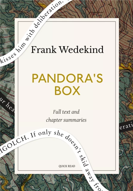 Pandora's Box: A Quick Read edition - Quick Read, Frank Wedekind - Quick Read