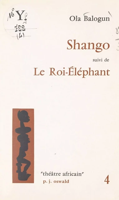 Shango - Ola Balogun - FeniXX réédition numérique