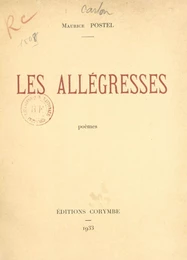 Les allégresses