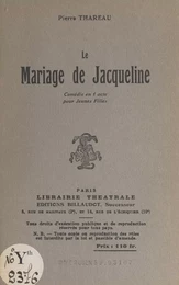 Le mariage de Jacqueline