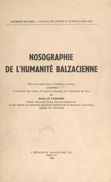 Nosographie de l'humanité balzacienne