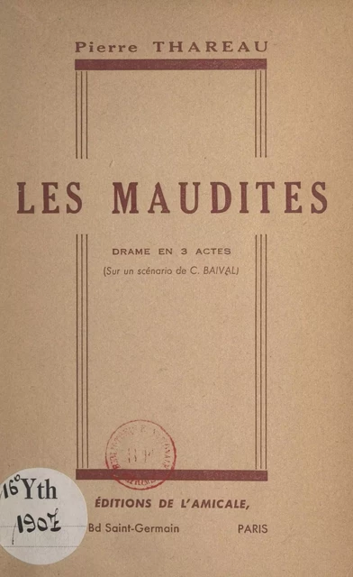 Les maudites - Pierre Thareau - FeniXX réédition numérique