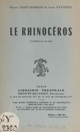 Le rhinocéros