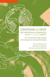 Construire le droit des ingénieries climatiques