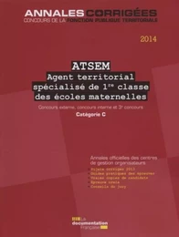 ATSEM - Agent territorial spécialisé des écoles maternelles de 1re classe