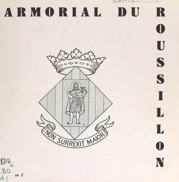 Armorial du Roussillon (1) - Albert Cazes - FeniXX réédition numérique