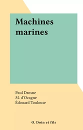 Machines marines