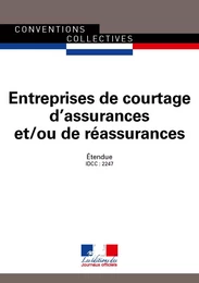 Entreprises de courtage d'assurances et/ou de réassurances