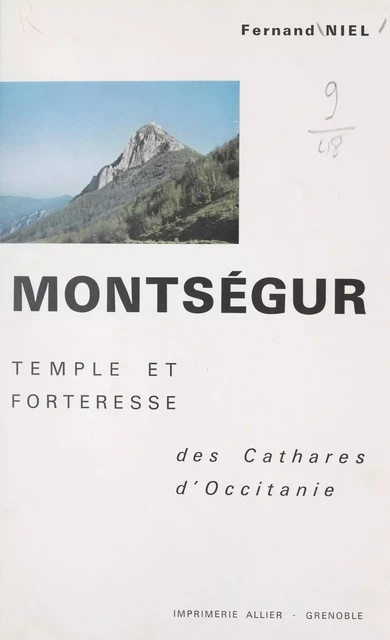 Montségur - Fernand Niel - FeniXX réédition numérique