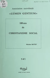 100 ans de christianisme social