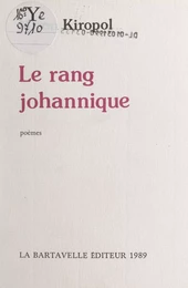 Le rang johannique