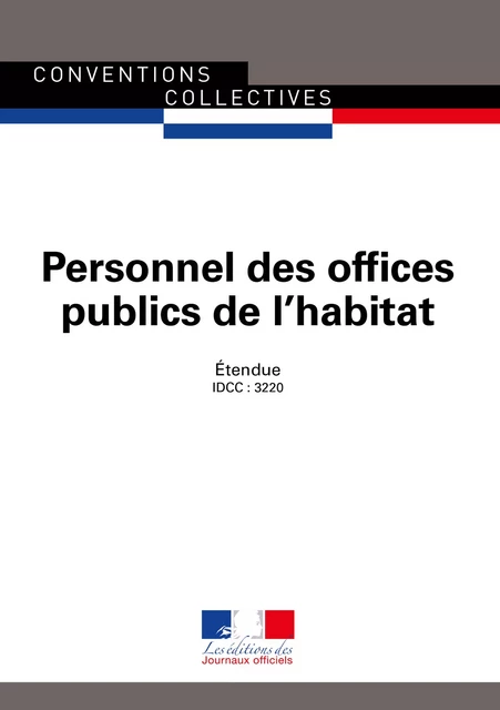 Personnel des offices publics de l'habitat - Journaux Officiels - Journaux officiels