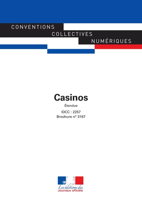 Casinos - Journaux Officiels - Journaux officiels