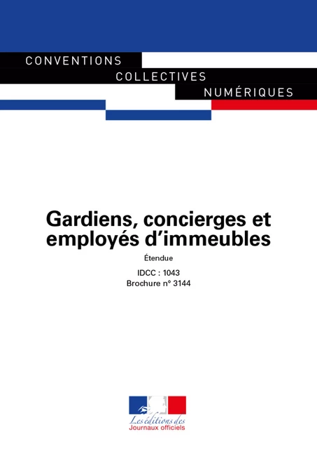 Gardiens, concierges et employés d'immeubles - Journaux Officiels - Journaux officiels