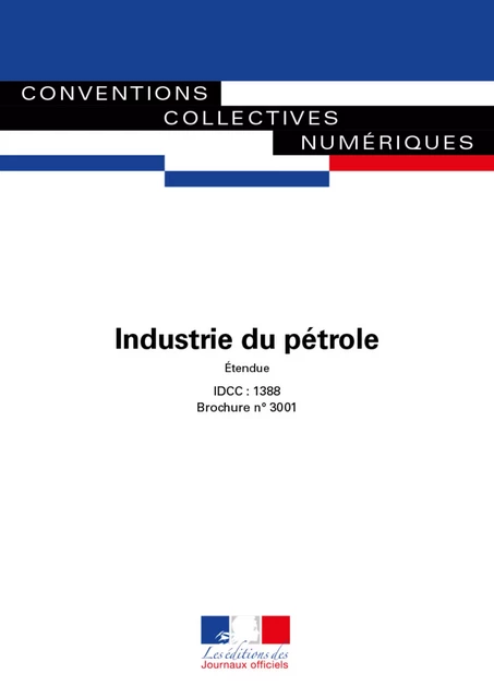 Industrie du pétrole - Journaux Officiels - Journaux officiels