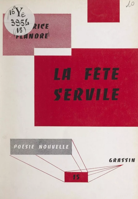 La fête servile - Maurice Flandre - FeniXX réédition numérique