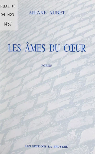 Les âmes du cœur - Ariane Aubet - FeniXX réédition numérique