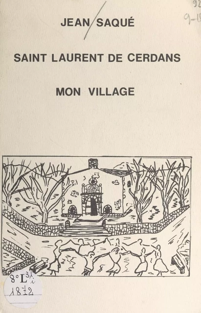 Saint Laurent de Cerdans - Jean Saqué - FeniXX réédition numérique