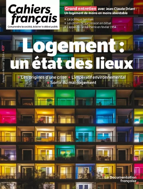 Logement : un état des lieux - Julien Damon, Rémi Babut, Jean-Claude Driant, Jean-Marc Daniel - La Documentation française