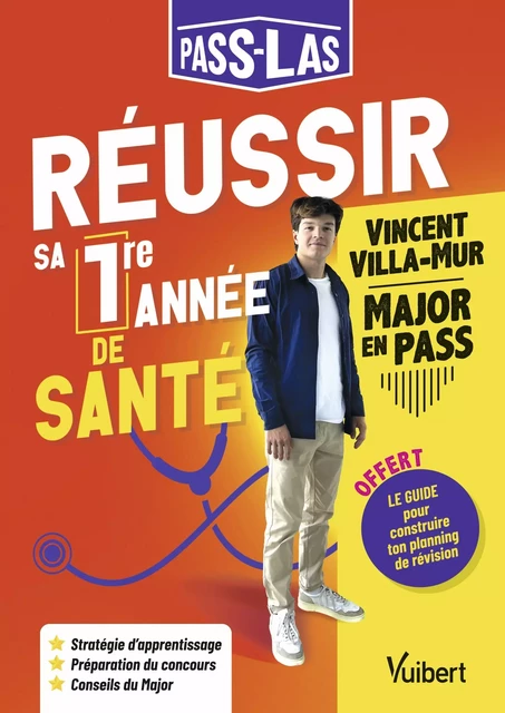 PASS-LAS : Réussir ma 1re année de santé - Vincent Villa-Mur - Vuibert