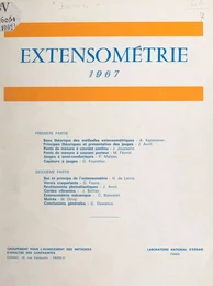 Extensométrie 1967