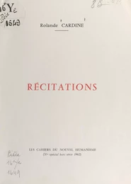 Récitations