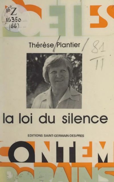 La loi du silence - Thérèse Plantier - FeniXX réédition numérique