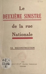 Le deuxième sinistre de la Rue Nationale