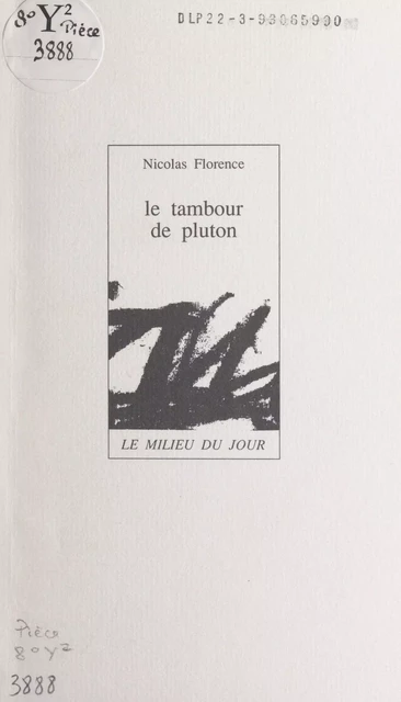 Le tambour de Pluton - Nicolas Florence - FeniXX réédition numérique