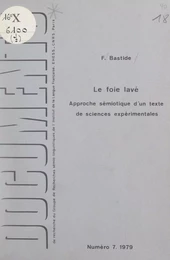 Le foie lavé