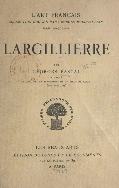 Largillière - Georges Pascal - FeniXX réédition numérique