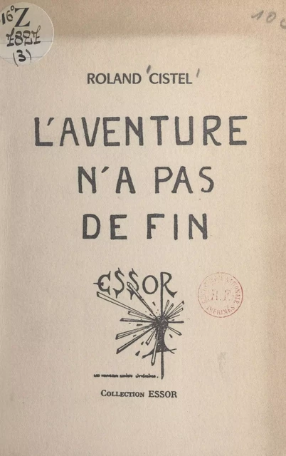 L'aventure n'a pas de fin - Roland Cistel - FeniXX réédition numérique