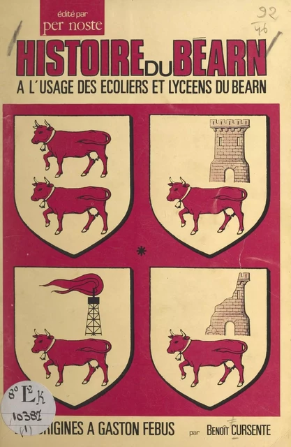 Histoire du Béarn - Benoît Cursente - FeniXX réédition numérique