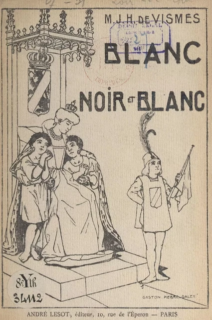 Blanc, noir et blanc - Henriette de Vismes - FeniXX réédition numérique