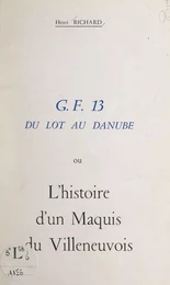 G.F. 13 du Lot au Danube