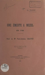 Une émeute à Mezel en 1785