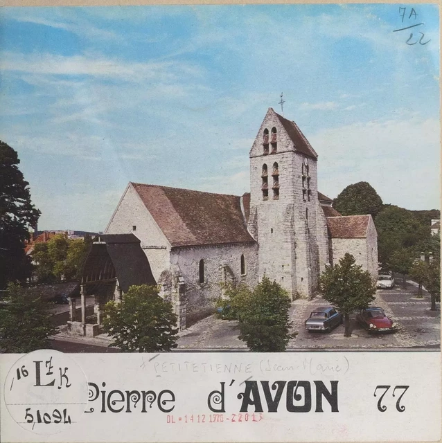 St-Pierre d'Avon 77 - Jean-Marie Petitétienne - FeniXX réédition numérique