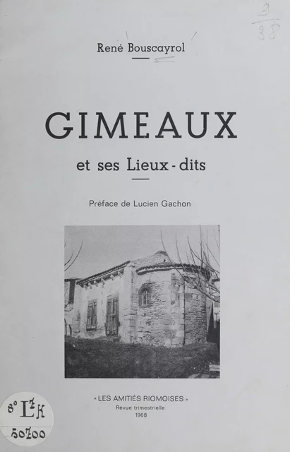 Gimeaux et ses lieux-dits - René Bouscayrol - FeniXX réédition numérique