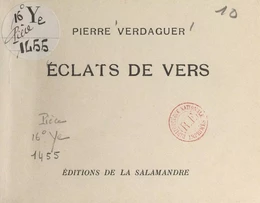 Éclats de vers