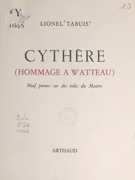 Cythère (hommage à Watteau)