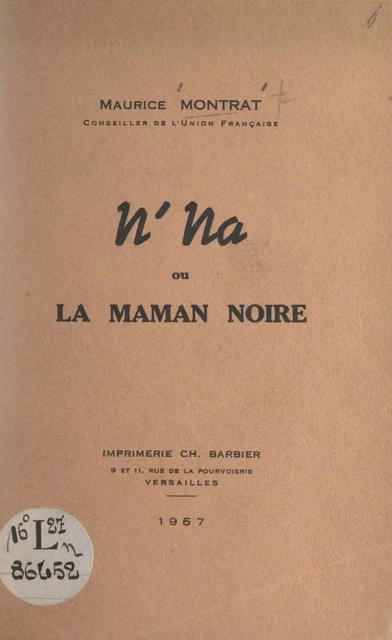 N'na - Maurice Montrat - FeniXX réédition numérique